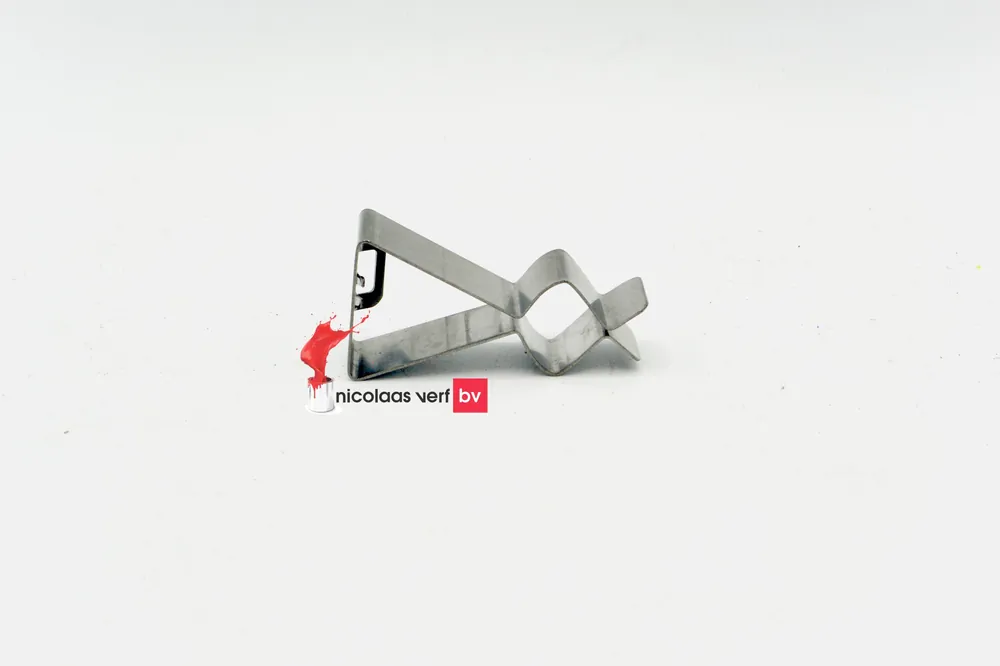 Lage Prijs Go Paint Kwastenclip RVS set van 4 stuks