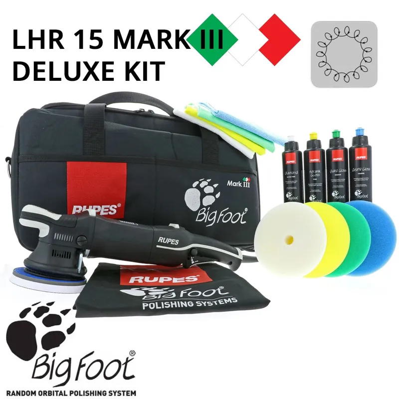 Rupes Poetsmachine Bigfoot LHR15 Mark III DLX Favoriet