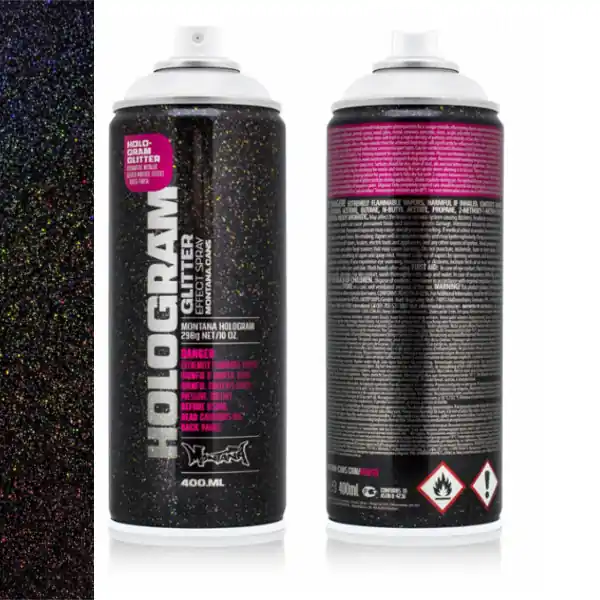 Beperkte Voorraad Montana Glitter Hologram spray Spuitbus 400ml