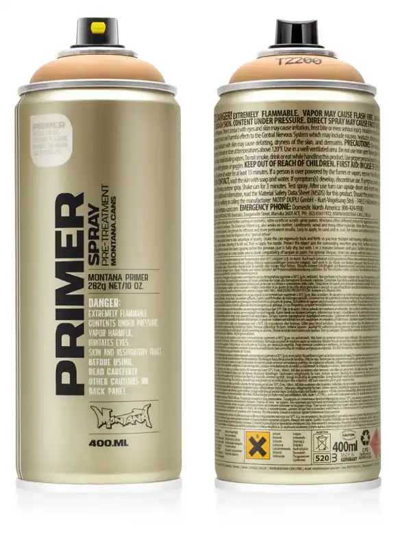 Seizoensaanbieding Montana Polystyreen Primer T2200 Spuitbus 400 ml