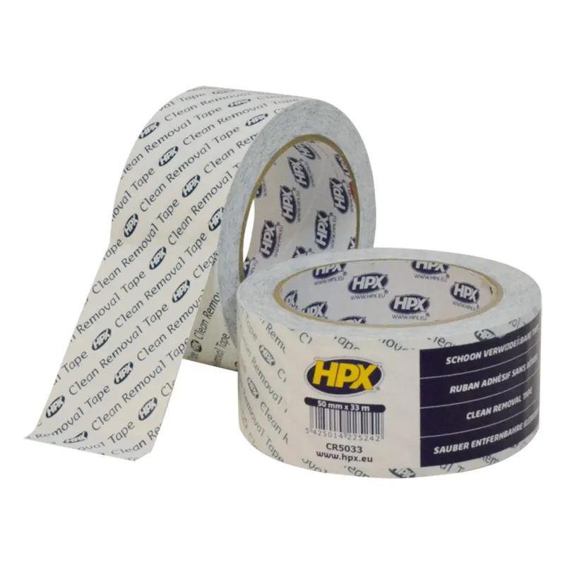 HPX Clean Removal Tape 50mm Dagaanbieding