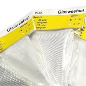 Bestseller 1 M2 Glasweefsel 600gr (Keperweefsel)