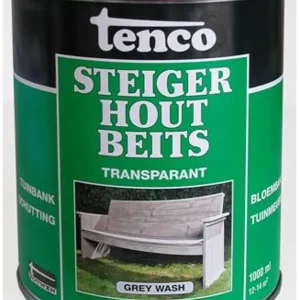 Tenco steigerhoutbeits Greywash 1 liter Direct Verzonden