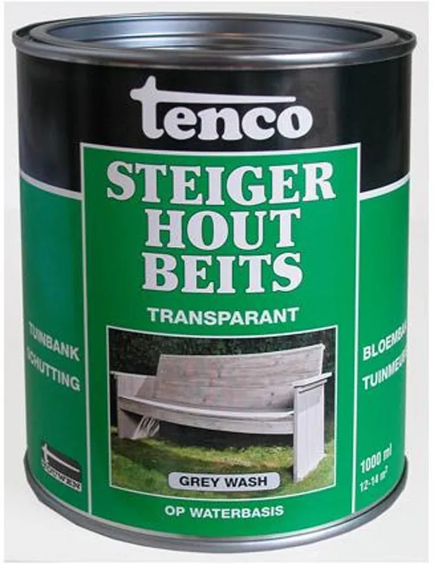 Tenco steigerhoutbeits Greywash 1 liter Direct Verzonden